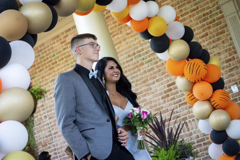 Dancin' away the night - and worries - at Sharon prom